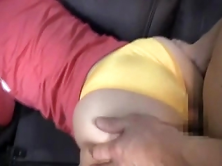 Censored Asian Mam Fullback Panty Assjob (yellow Panty)